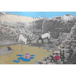 Rohail Ghouri, 20 X 26 Inch, Mix Media On Wasli, Miniature Painting, AC-RG-018